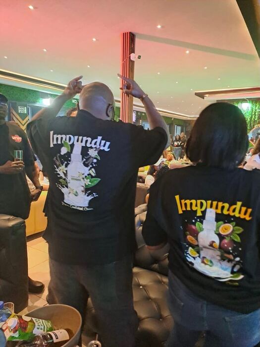The Impundu family at an activation